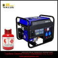 Gasolina Gasolina generador eléctrico alimentado portátil 2.2kva 5kva precio